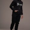 Blazed Black Joggers
